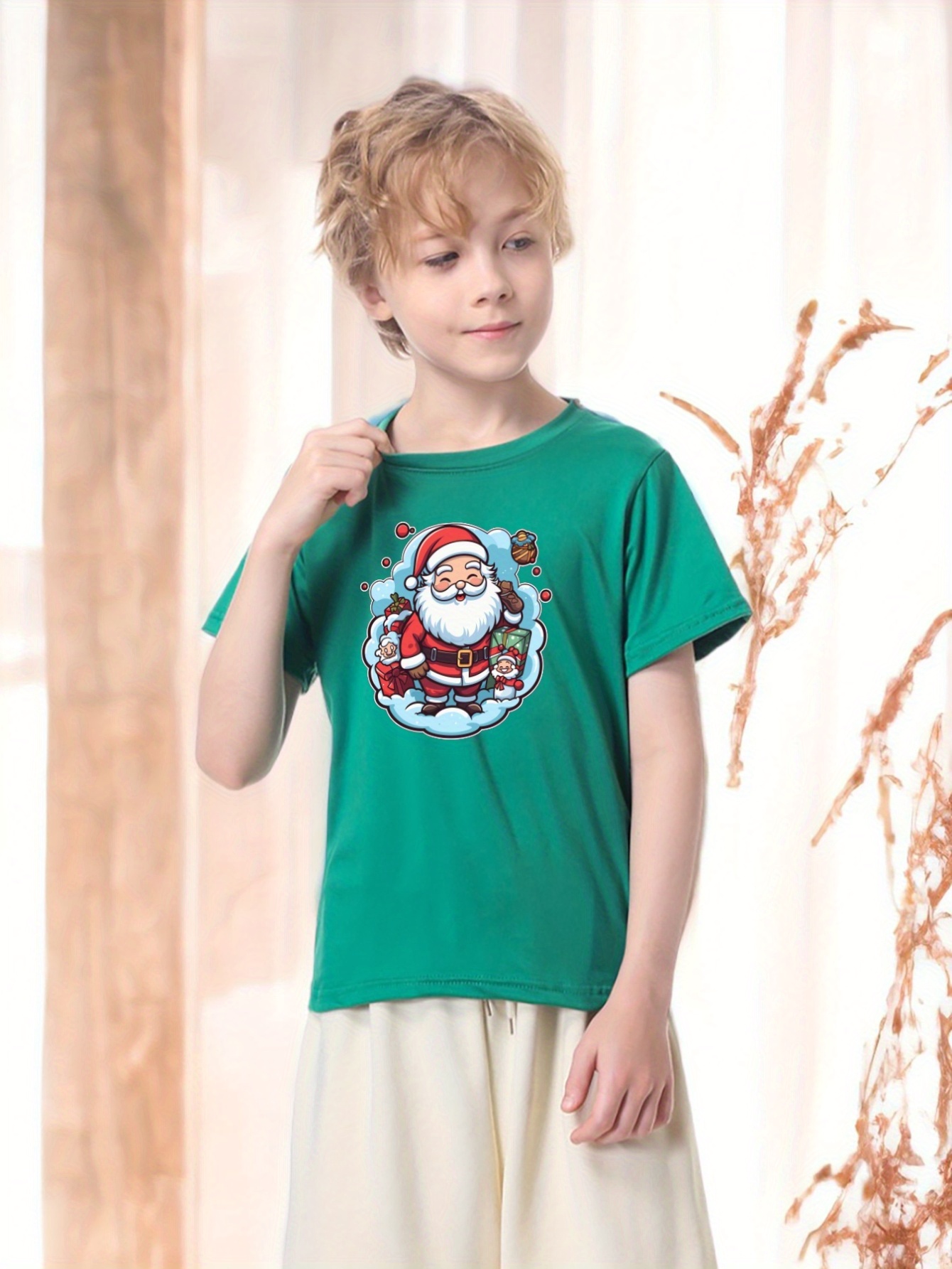 cute santa shirts