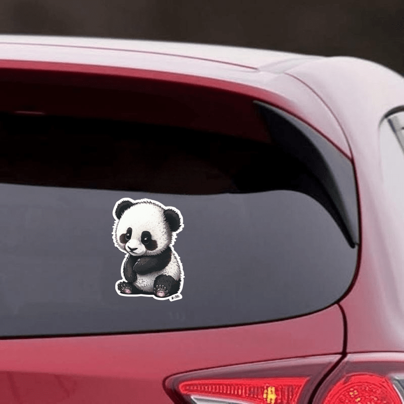 6 teiliges Set Niedlicher Panda aufkleber Autoaufkleber - Temu Germany