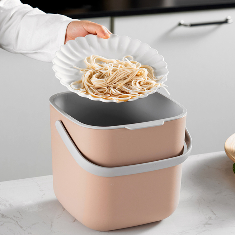 1pc Cestino Rifiuti Alimentari Cucina Coperchio Secchio - Temu Italy