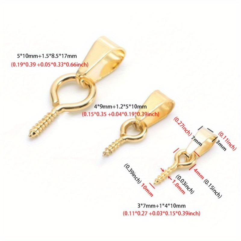 Stainless Steel Melon Seed Clasp Pendant Melon Seed Clasp - Temu