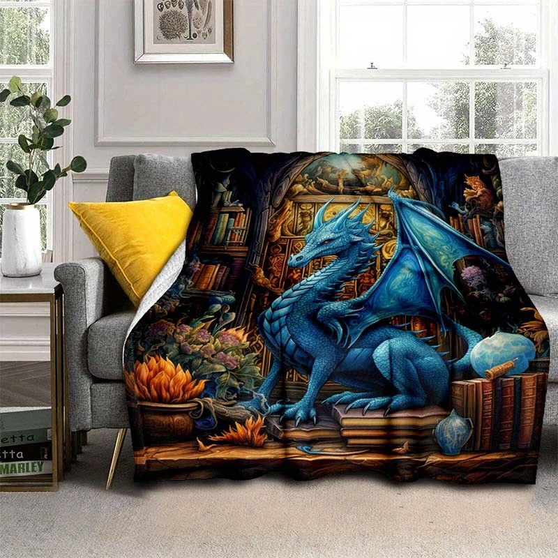 Dragon discount throw blanket