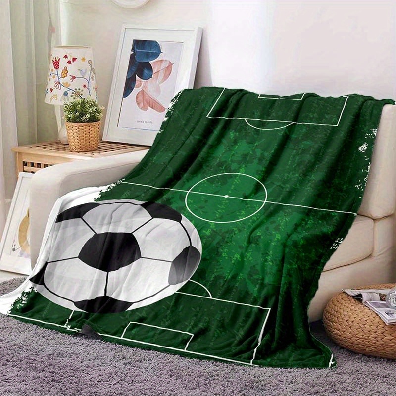 Fleece discount soccer blanket