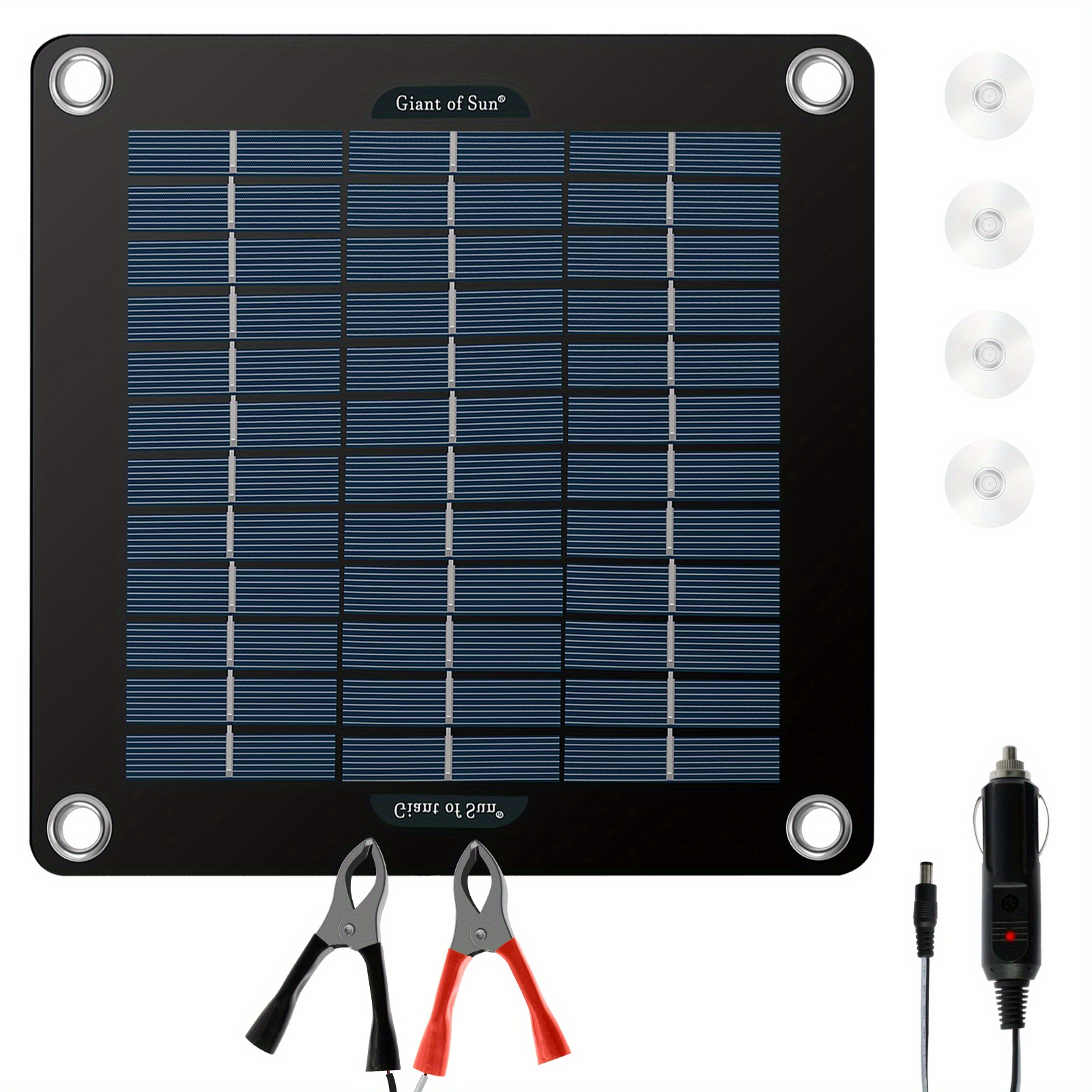 Panel Solar 5w 12v, Cargador Solar Portátil Células Solares, Mini Paneles  Solares Impermeables Exteriores Carga 9-12v, Accesorios Energía Solar,  Juguetes, Envío Gratis, Devoluciones Gratuitas