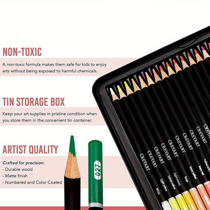 Art Supplies Set Colored Drawing Pencils Art Kit Sketching - Temu Germany