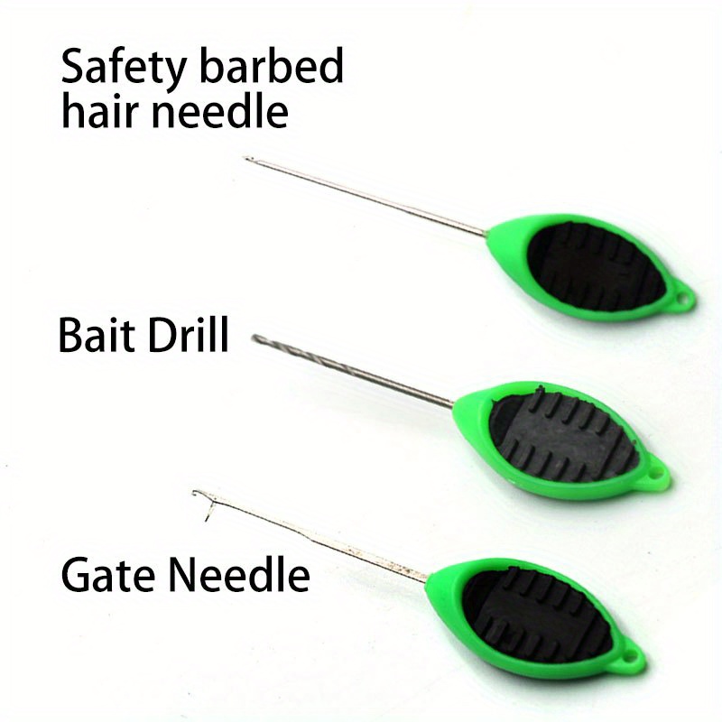 Carp Fishing Rigs Needle Safety Barbed Needle Fishing Bait - Temu