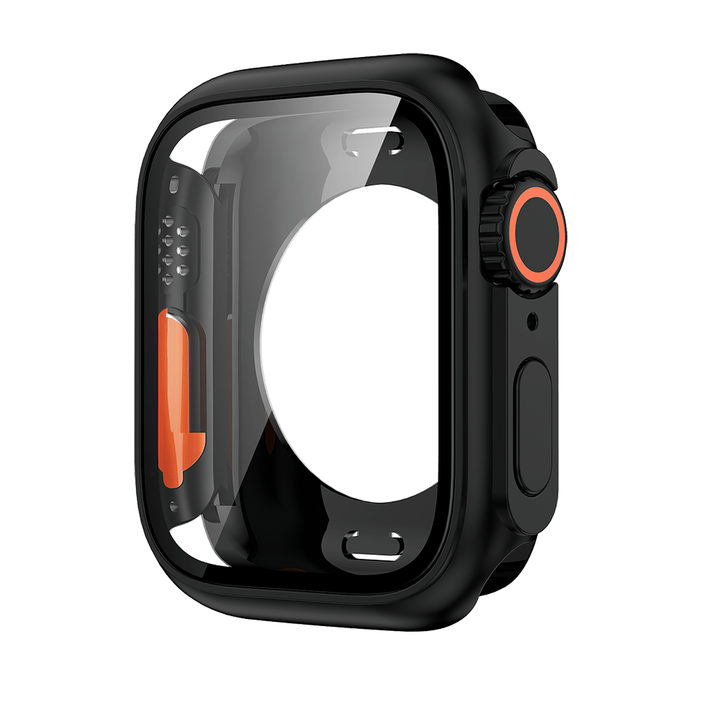 for Apple Watch Series 9/8/7/6/5/4/Series SE 2 45mm 41mm 44mm Screen Protector Case, [ Looks Like Ultra Protector Case ] Front and Rear Cover Protector Case for iWatch 45mm (Titanium for iWatch 45mm), Smartwatch Protection, Screen Guard, Minimalist Case, Sleek Design, Durable Case, Premium Material, Protective Cover, Smartwatch Accessory, Active Lifestyle, Tech Enthusiasts, Outdoor Activities, Highquality Protection, Titanium Feature, Protector to Protect The Key Source Both The Frame