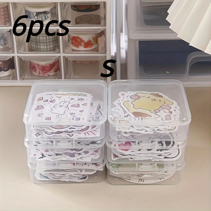 Small Plastic Storage Boxes,Storage Boxes,10PCS Small Items Storage Box,Small  Storage Boxes,Transparent Plastic Box,Plastic Box,Multi-function Storage Box