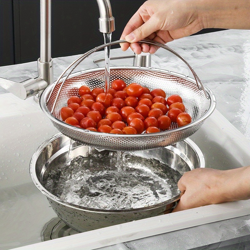 Stainless Steel Multi-functional Steamer Rack - Perfect For Fruits &  Vegetables! - Temu