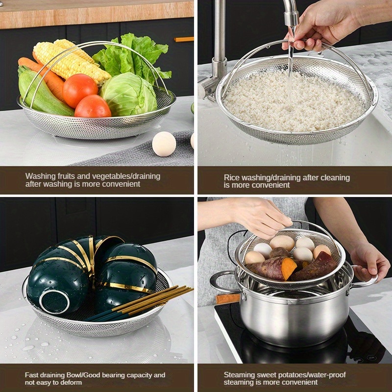 Vegetable Steamer, Steamer Pot For Cooking Stainless Steel Food