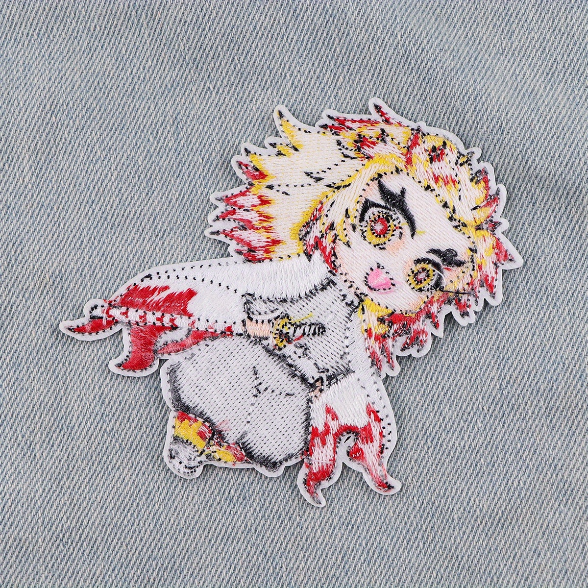 Cartoon Embroidery Anime Patch For Men Iron On Patches For - Temu