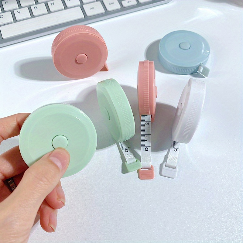 Candy Colored Small Tape Measures Retractable Soft Tape - Temu