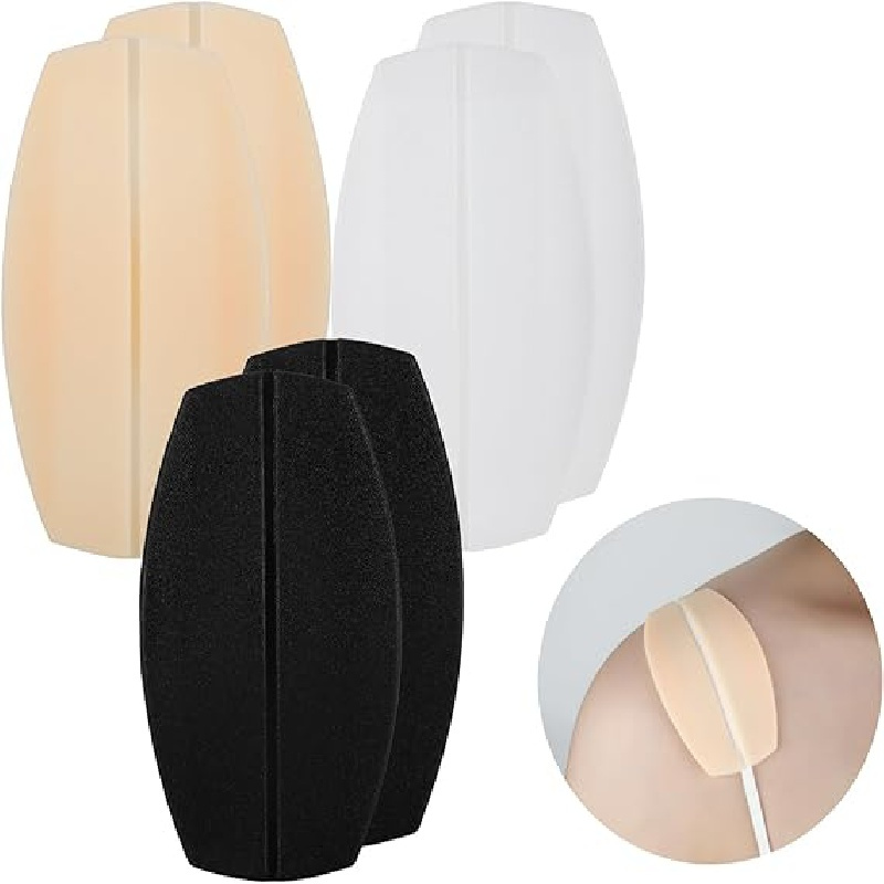 Invisible Silicone Shoulder Pads Soft Non slip Adhesive Bra - Temu