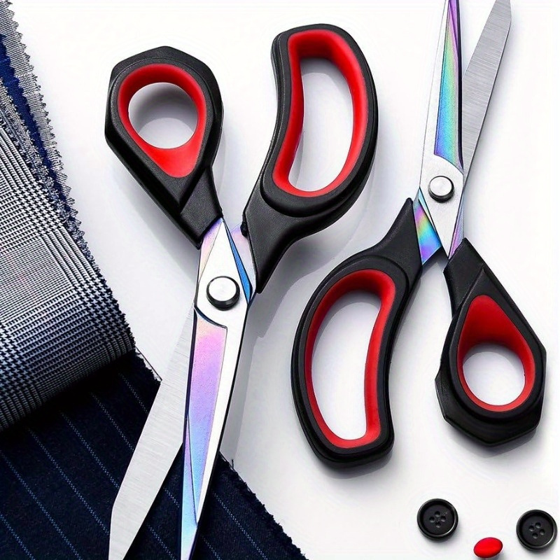 Extra Sharp Sewing Scissors Heavy Duty Titanium Coating - Temu