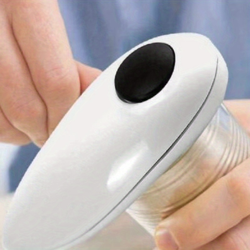 Electric Can Opener One Touch Smooth Edges Easy To Open Automatic