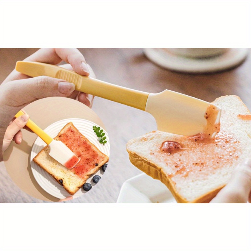 Silicone Jam Spreader Spatula With Can Opener End, Multi Purpose Spreaders  For Jar, Peanut Butter Jelly Spreader, Chocolate Spreader Mixing Scraper,  Spread With Clean Hands By Simple Spreading, Kitchen Accessaries - Temu