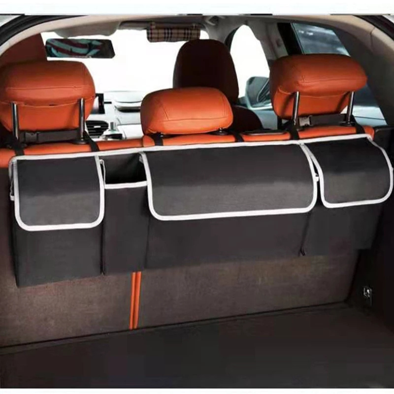 Organizzatore bagagliaio auto, organizzatore auto super grande, organizzatore  bagagliaio, organizzatore baule appeso con 6 grandi tasche, borsa bagagliaio  auto, per SUV / MVP trasparente - Italia, Nuova - Piattaforma all'ingrosso