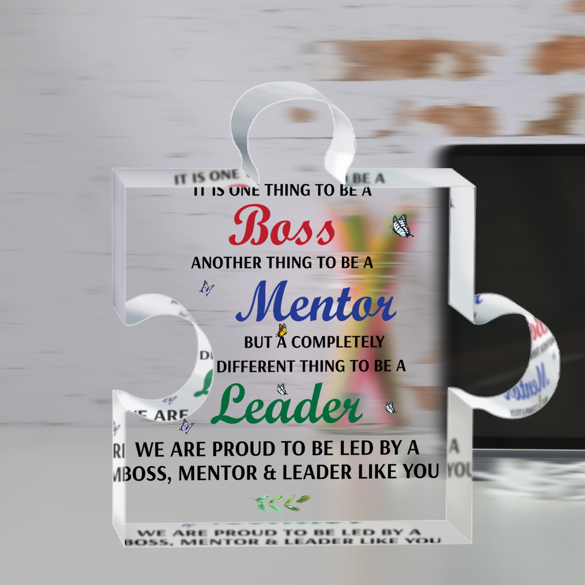 Office Desk Decor Keepsake with Blessing for Coworker Boss Leader Leaving  Going Away Retirement Gifts New Job Inspirational Gift - AliExpress