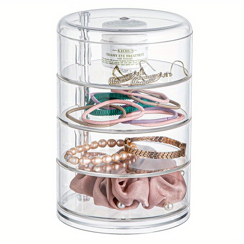 1pc Plastic Jewelry Organizer Box Clear Storage Box Bead Case, Aesthetic  Room Decor, Home Decor Bedroom Decor