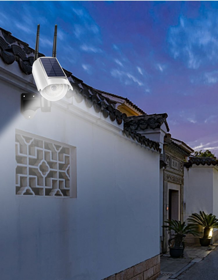Luz Cámara Vigilancia Simulación Sensor Movimiento Luz Pared - Temu Mexico
