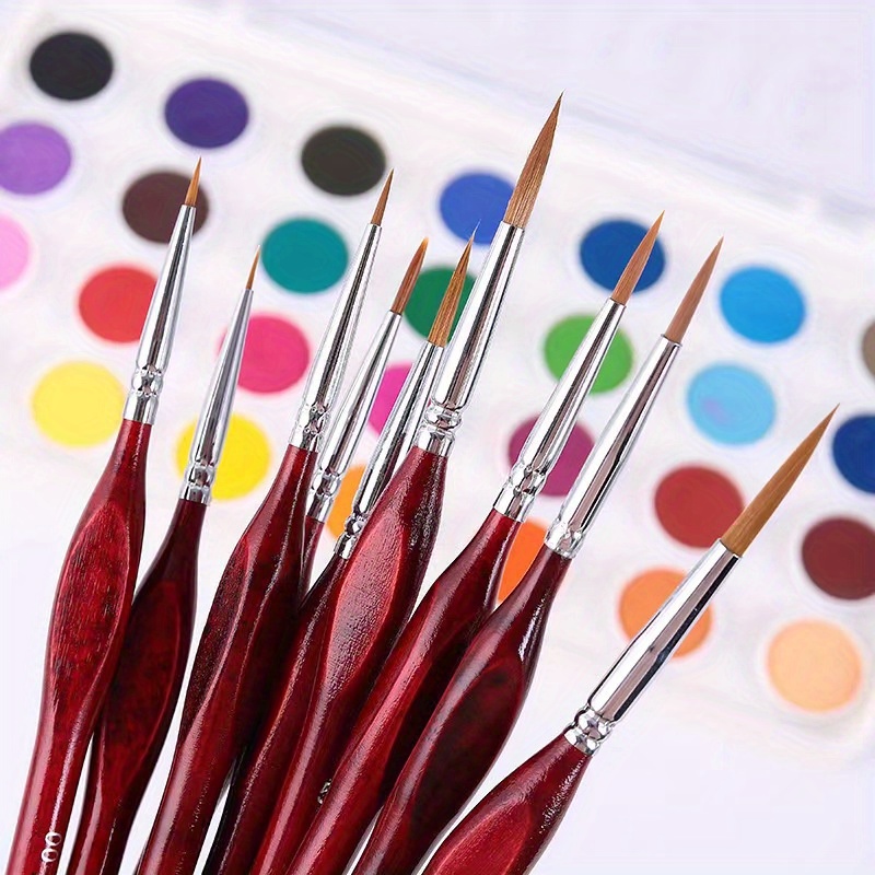 Precision Watercolor Brushes