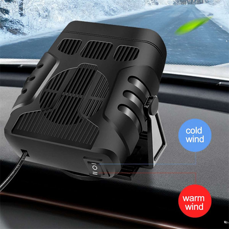 12/24V Car Heater 120W Car Electric Heater Fan 360 Rotating