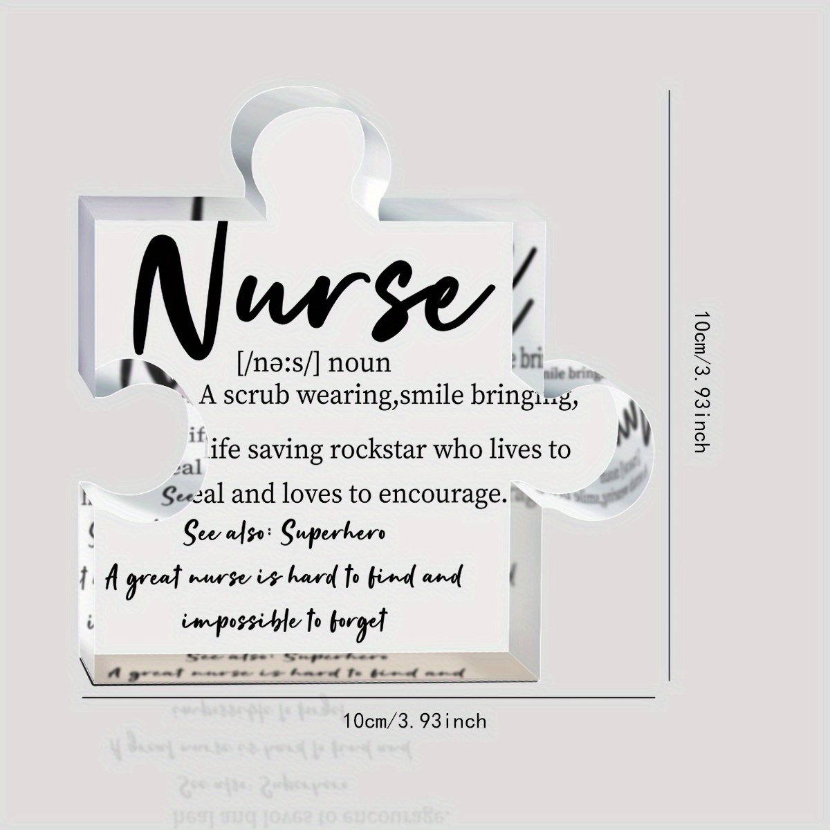 1pc Cadeaux d'appréciation des infirmières (6 X 6 X 0 6 - Temu Canada
