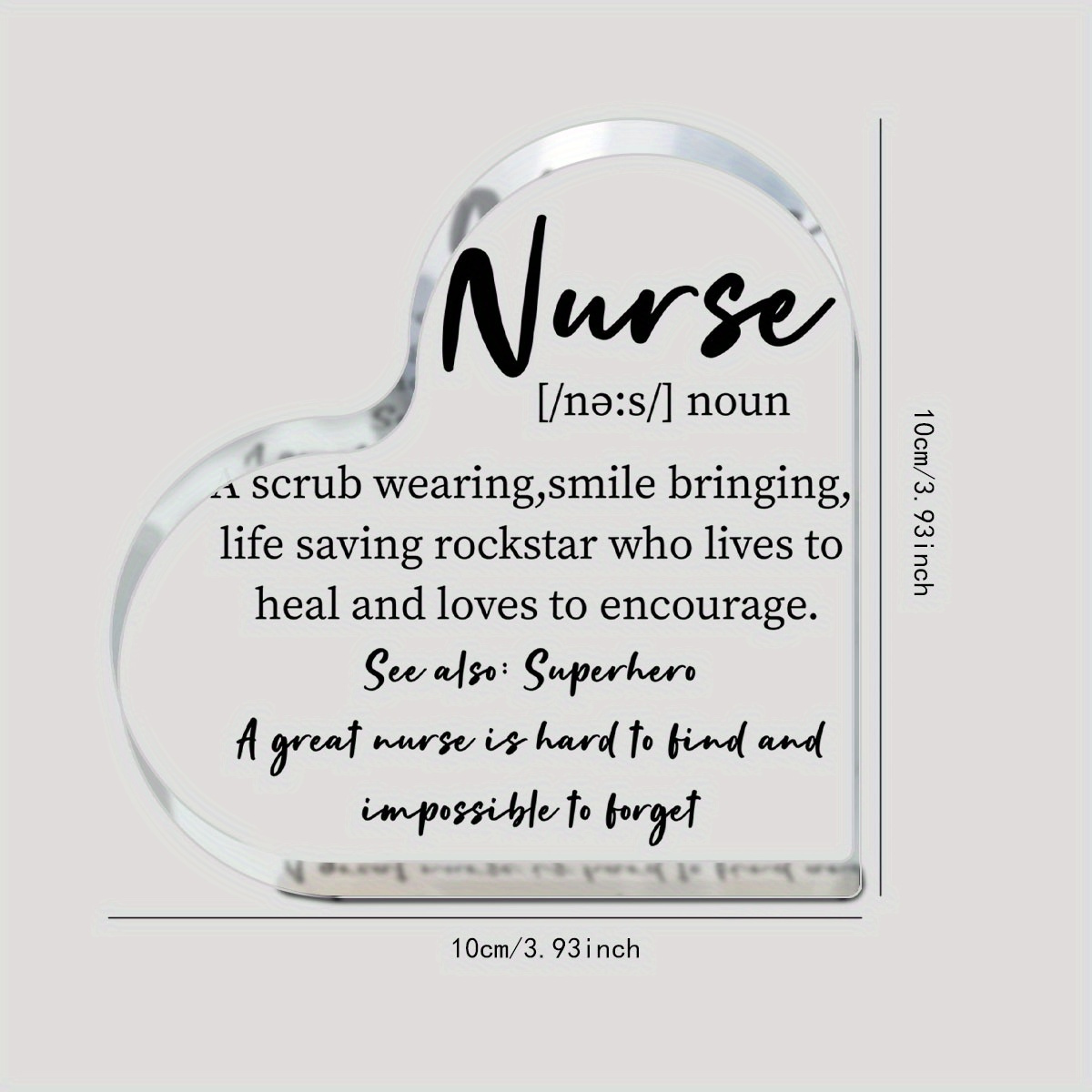 1pc infirmière appréciation cadeau infirmière praticienne cadeaux  infirmière cadeaux de noël infirmière semaine jour cadeaux pour femmes  hommes - Temu Belgium