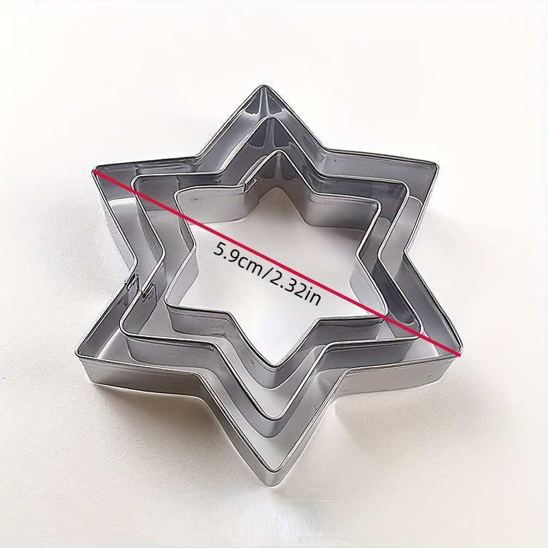 Geometric Cookie Cutters Stainless Steel Pastry Cutters - Temu