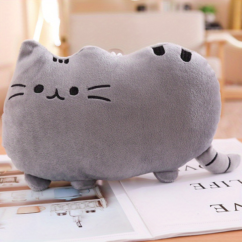 marque generique - Chat Grand Coussin En Peluche En Peluche Chaton Doux  Kitty Animaux En Peluche Jouet Cadeaux Noir 50cm - Objets déco - Rue du  Commerce