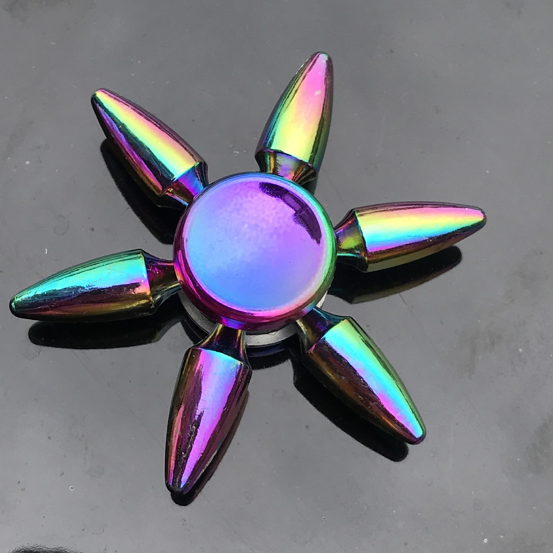 Colorful Fidget Spinner Metal Hand Spinner Zinc Alloy Stress - Inspire  Uplift