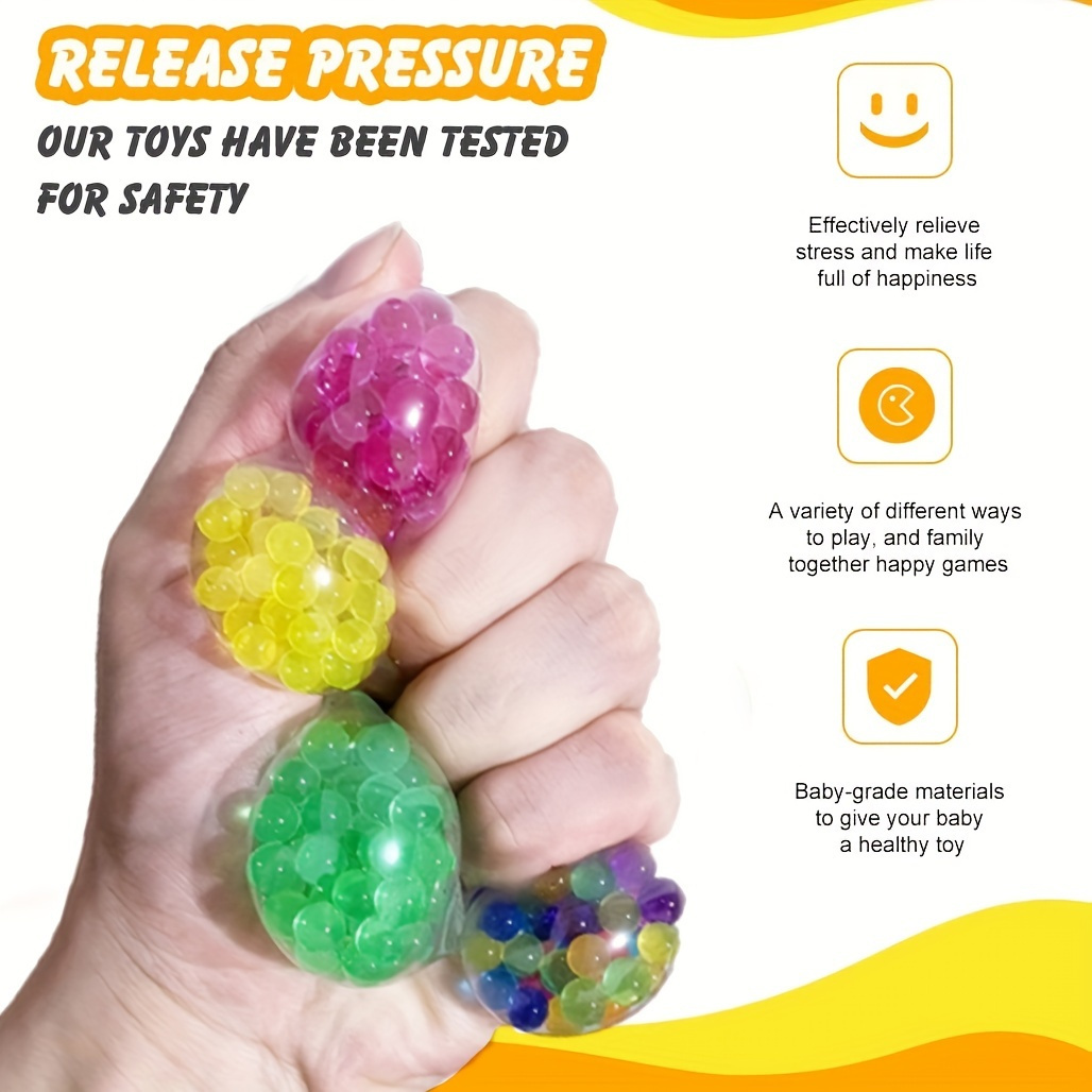 Stress Balls Set Random Color Stress Balls Fidget Toys - Temu