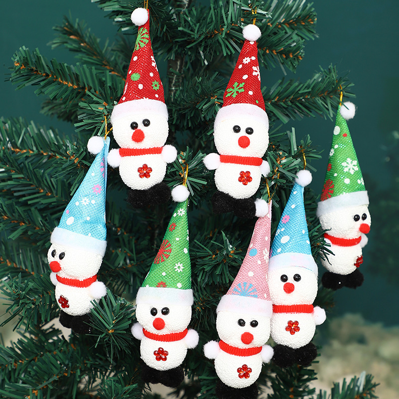 Ozmmyan 5 Year Old Girl Birthday Gift Ideas 1Pc Christmas Toys Glowing  Llittle Snowman Christmas Tree Pendant Ornaments Fall Decorations For Home