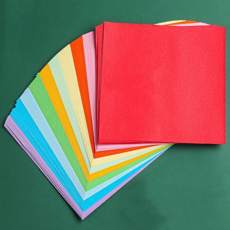 100 Fogli Origami Colorati Origami Fatti A Mano Carta Taglio - Temu Italy