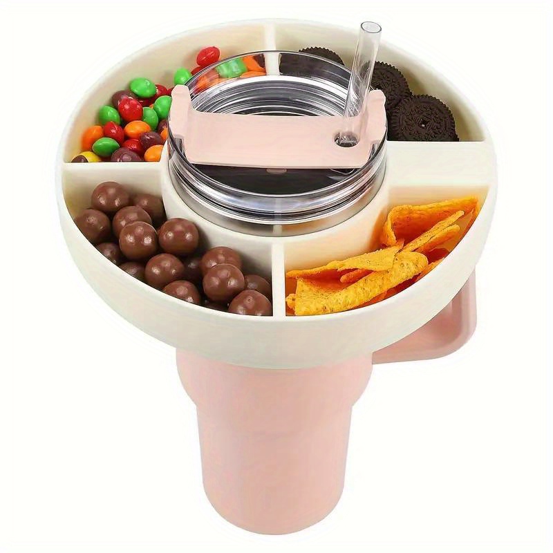 Snack Bowl Compatible with Stanley Cup 40 oz with Handle Tumbler