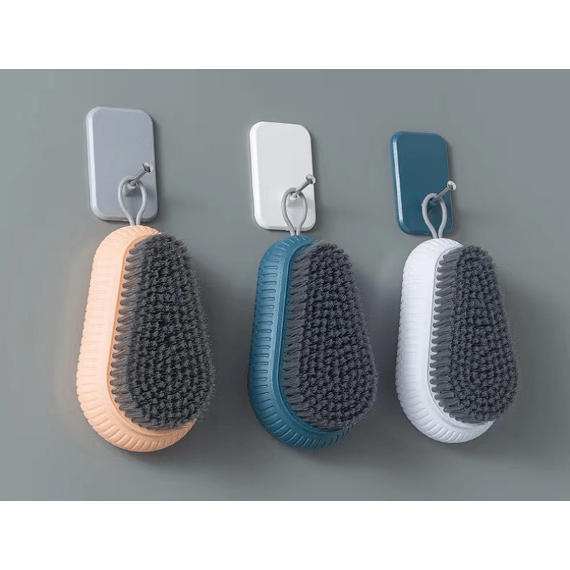 Scrub Brush, Quality Soft Laundry Clothes Shoes Scrubbing Brush, Easy to  Grip Household Cleaning Brushes