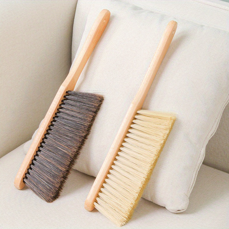 1pc bed brush bed sweeping brush with handle soft bristle brsuh household bedroom dust removal brush dusting brush for bed sofa car clothes furniture cleaning supplies cleaning tool back to school supplies details 0