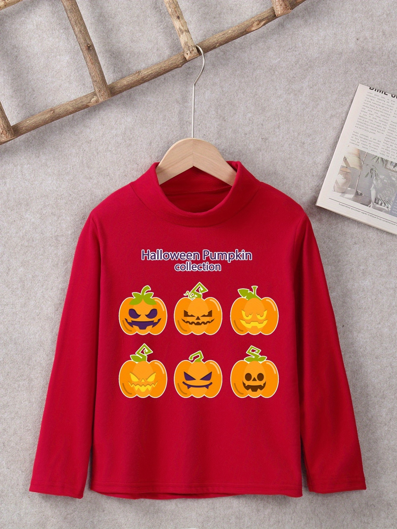 CAMISETA INFANTIL FILHA HALLOWEEN FANTASMA