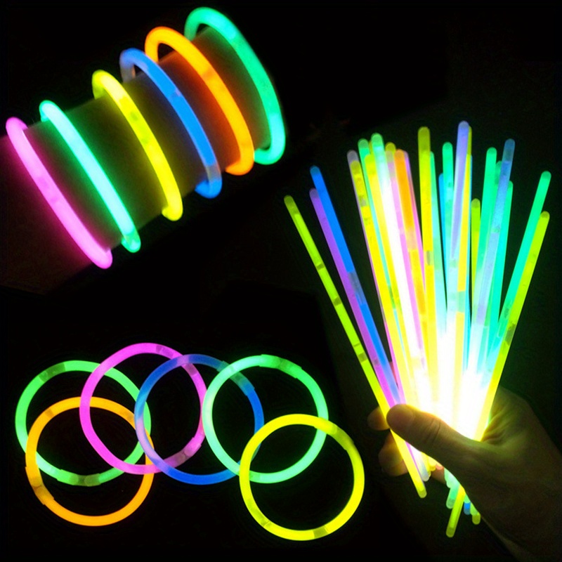 Glow Sticks Fluorescent Sticks Glow In The Dark Party Sticks - Temu