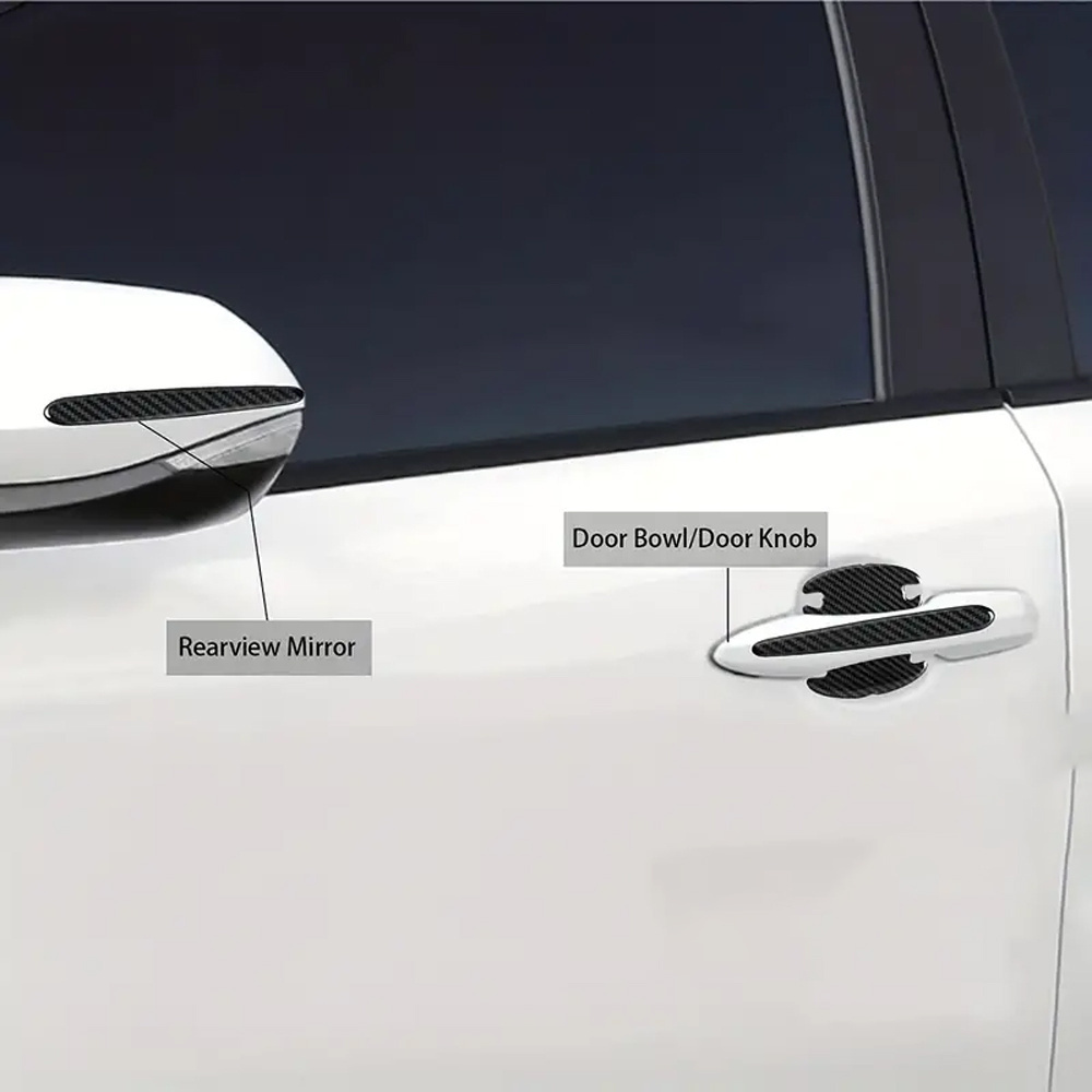 4 Stück Autotürschüssel schutzfolie Autotürgriff aufkleber - Temu