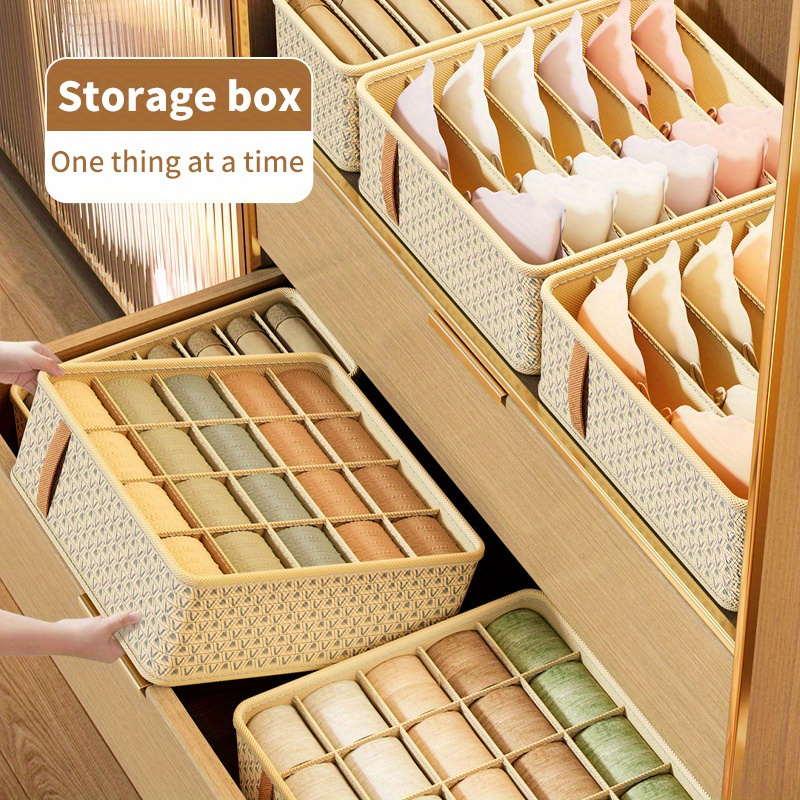 Foldable 1-10 In Clothes organisers storage for wardrobe, Square