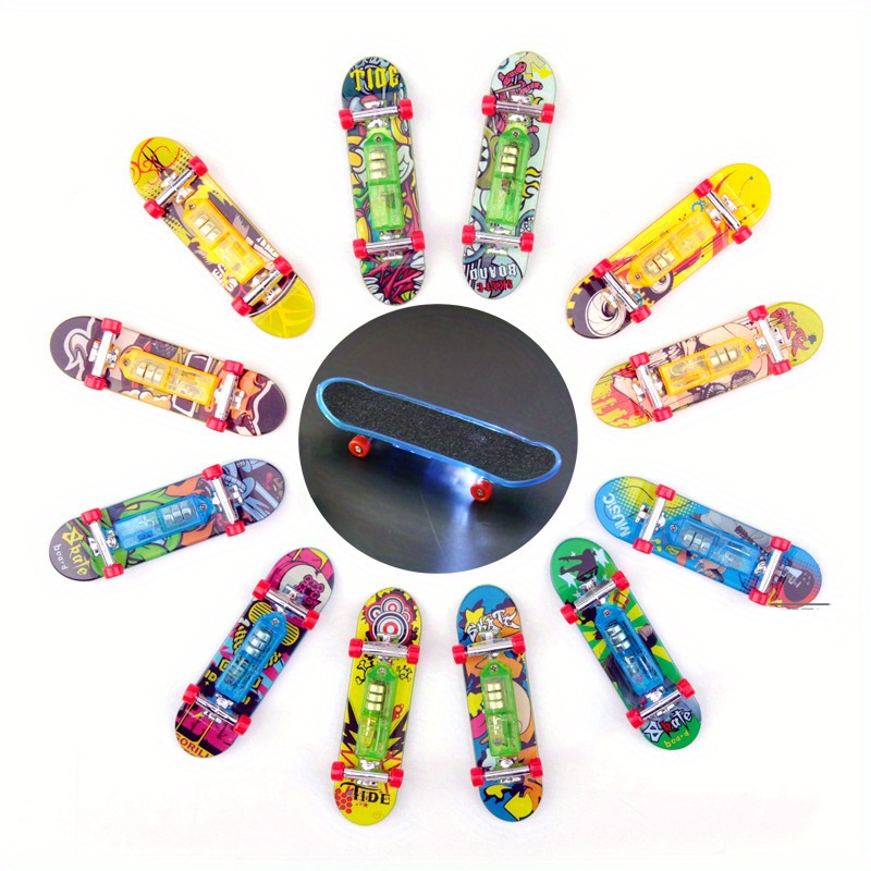 Mini touche bricolage assemblage rampe accessoires ensemble doigt planche  ¿¿ roulettes touche accessoires de formation jeu de planche ¿¿ roulettes  interactif pour enfants E