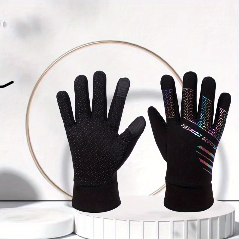 1 Par De Guantes Térmicos De Invierno Para Pantalla - Temu