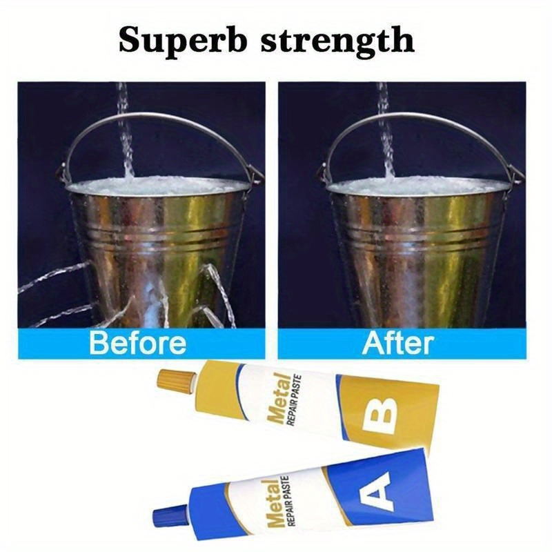 20/50/70/100g Metal Repair Glue Casting AB Adhesive Super Strong Repair  Glue Heat Resistance Cold Weld Repair Adhesive