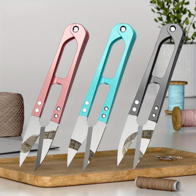 Stainless Steel Yarn Shears Cutting Sewing Accessories Scissors Cutter  Cross Stitch Embroidery Thread Clippers TC-805