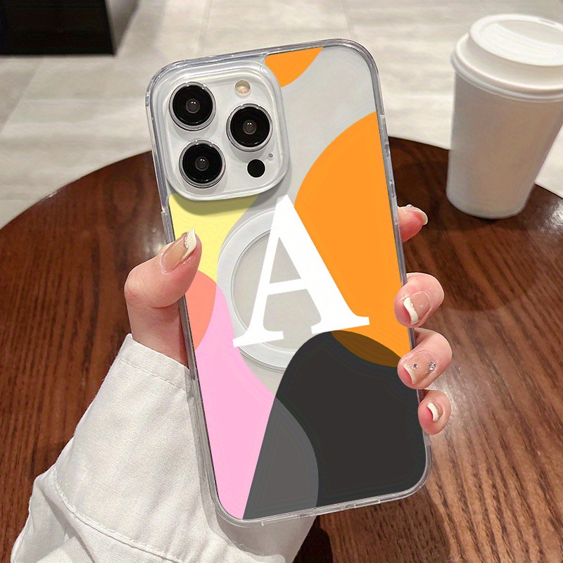 

For Magnetic Wireless Charging A Graphic Anti-fall Phone Case For Iphone 15 14 13 12 11 Pro Max Xs Max X Xr 8 7 Mini Plus Luxury Gift Fall Car Shockproof Cover Compatible With Pattern Phone Cases