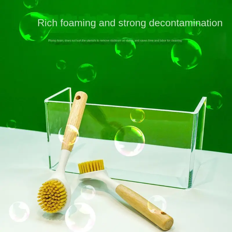 1pc Long-handle Pot Cleaning Brush/multi-functional Kitchen