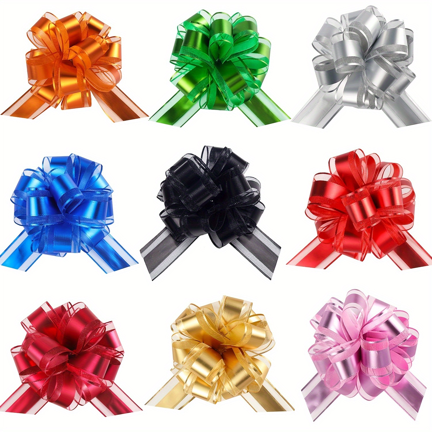 Gift Baskets Christmas Bows For Presents Decoration Wrapping