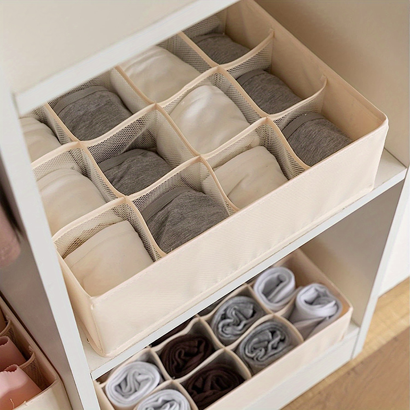 Multi grid Underwear Drawer Storage Box Clothes Storage - Temu Australia
