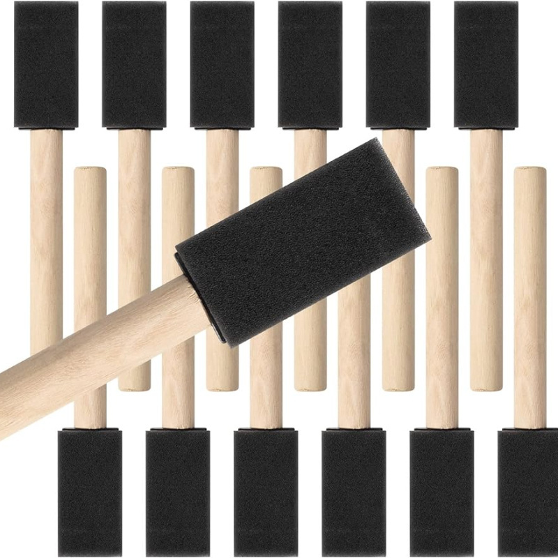 Round Sponges Brush Set Round Sponge Brushes For Painting - Temu