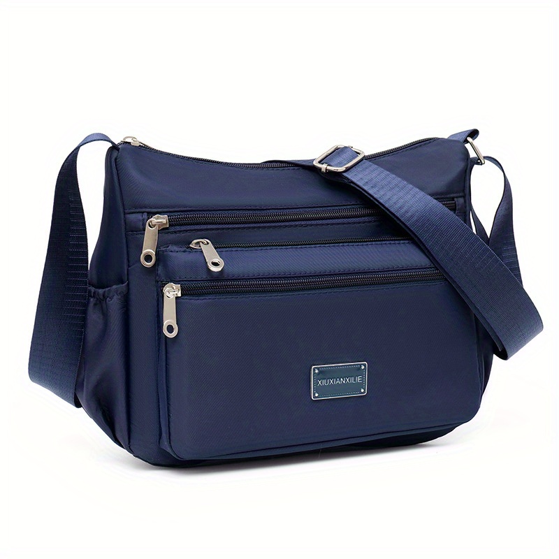 Navy blue nylon online crossbody bag